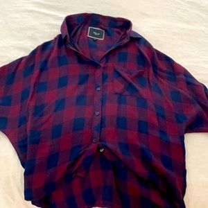 Rails flannel shirt size S